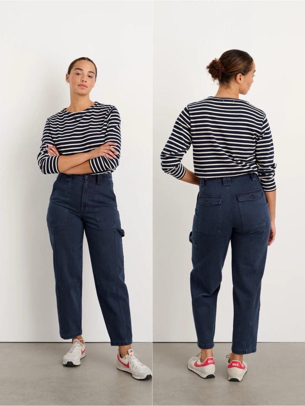 Alex Mill | Phoebe Pant in Recycled Denim Navy 10